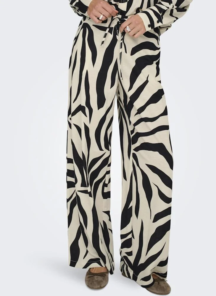 اونلي Casual Relaxed Drawstring Trousers